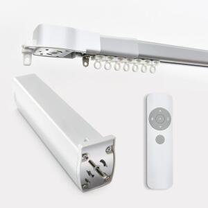 아라크네 전동커튼 자동 IoT 스마트 레일 모터 리모컨 포함 풀패키지 180-300cm
