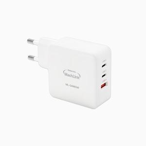 [마하링크] PD 65W PPS GaN 3포트 초고속 멀티 충전기 ML-GAN65W