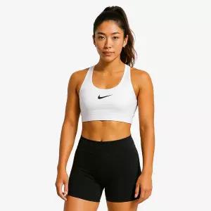 [나이키] 우먼 스우시 미디엄 서포트 패드 스포츠브라 DX6822-100