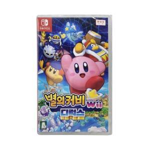 [셀러허브]닌텐도 별의 커비 wii 디럭스 (SWITH) 국내정품 게임칩 Ss (S15779536)