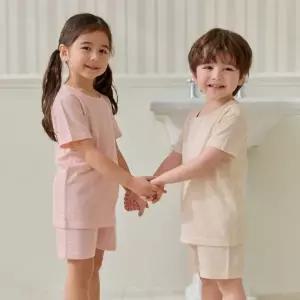 [보리보리/아이숲]잼잼 모달메쉬 반팔실내복(6color)