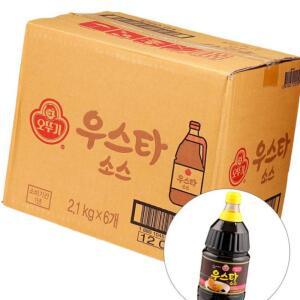 우스타소스 2.1kg/오뚜기 BOX (6)