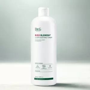 닥터지 스토너 레드 블레미쉬 클리어 수딩 토너 대용량 500ml 각질제거 수분공급