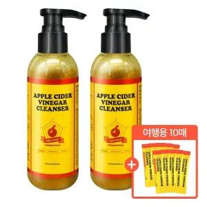 마미케어 애사비 클렌저 200mlX2개 + 여행용 10매