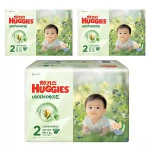 하기스 2025 네이처메이드 밴드 2단계 (공용) 58매 3팩