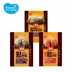 동원 개성 왕만두/김치왕만두/감자만두 1.2kg 3봉