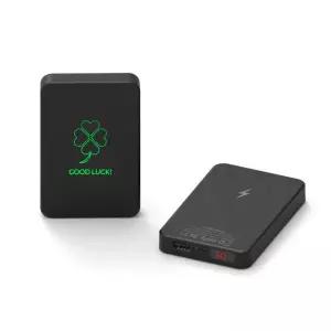 아자 10000mAh 일체형 맥세이프 고속 무선 충전 대용량 보조배터리 증정
