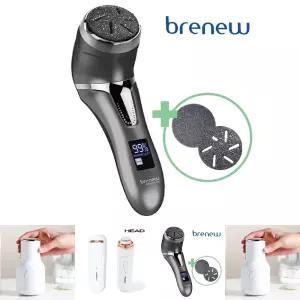 브래뉴 발각질제거기 BRE-FR7000 LED창x2단 속도조절/굳은살제거기/발바닥/굳은살/제거/각질/발뒤꿈치