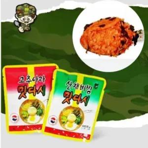 비빔장 만능소스 90g 군대식 양념 산채맛다시 고추나라맛다시 2가지맛