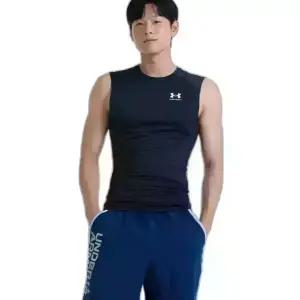 언더아머 남성 HeatGear 슬리브리스 1361522-001