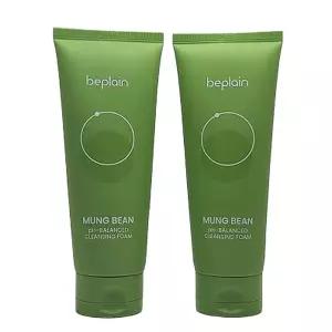 비플레인 녹두 약산성 클렌징폼 160ml플러스160ml 2개 총 320ml AD