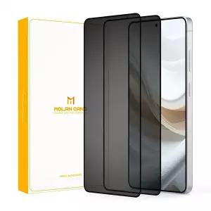 모란카노 갤럭시 S26 울트라 사생활 프라이버시 보호필름 풀커버 액정강화유리 플러스 2매