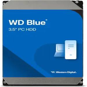 웨스턴 디지털 4TB WD 블루 PC 내장 하드 드라이브 HDD - 5400RPM SATA 6Gb/s 128MB 캐시 3.5인치 WD40EZZX