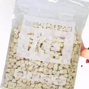 반려동물 고양이 영양 만점 대용량 동결건조 닭가슴살 큐브 트릿 1kg