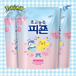 초고농축 피죤 체리블라썸 섬유유연제 1.3L X 3개