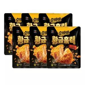CJ제일제당 고메 소바바 황금홀릭 순살치킨 240g x6개