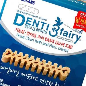 덴티 3 페어리 소형견용 애견껌 584g(7.3g x 80)