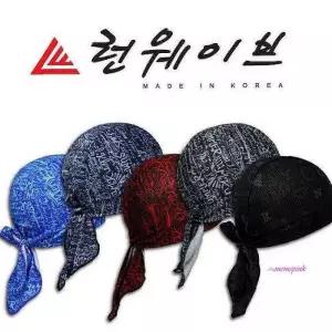 국산 오토바이 냉감소재 기능성 쿨링 두건 자전거 캠핑 다용도pqr634