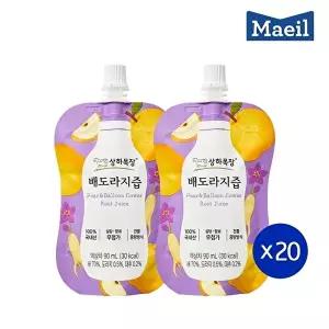 [매일유업]매일 상하목장 배도라지즙 90ml 20팩