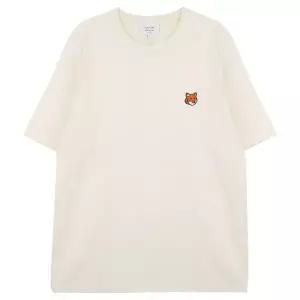 [메종키츠네] 폭스 헤드 레귤러 티셔츠 PM00107-KJ7026-0063