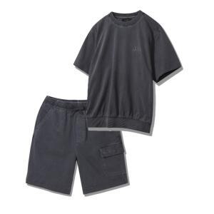 [AK분당점] [JEEPKIDS(지프키즈)] 피그먼트 반팔 반바지 상하세트 KP2TSU263KP2TPU963