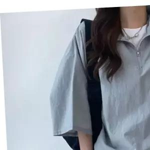 남녀공용 아노락 반팔 트레이닝 셋업 아노락상하세트 상하세트 커플룩 집업세트