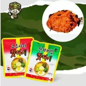 양념비빔장 만능소스 90g 추억의 군대식 맛다시 2가지맛 입맛 없을때 간편하게 산채비빔밥