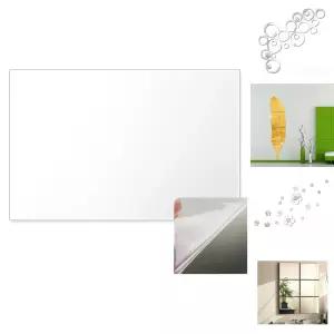 (40x60cm) 안전거울지 접착/붙이는/거울/대형/전신/안전/인테리어/스티커/사각/미술/수업/자를수있는/거울