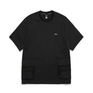 내셔널지오그래픽 공용 포켓 우븐 반팔 티셔츠 N242UTS061 163628