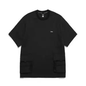 내셔널지오그래픽 공용 포켓 우븐 반팔 티셔츠 N242UTS0611 N242UTS0611-MA 163899
