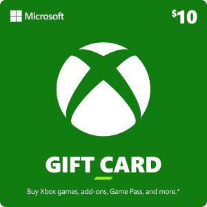 $10 Xbox 기프트 카드 [디지털 코드]