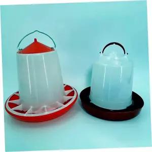 모이통 병아리 반자동 물통 자동 사료 2.5kg