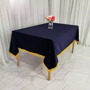 생활 벨벳식탁보 벨벳테이블보 행사용테이블보 융테이블보 185cmx155cm 테이블보 행사테이블보 융 비로드