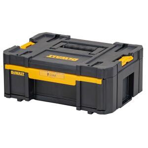 데월트(DEWALT) TSTAK 1단 체스트 공구함 수납 케이스 툴박스 서랍형 적층 뚜껑이 있는 탈착 DWST17803