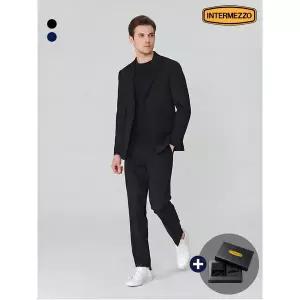 [INTERMEZZO][썸머수트][사은품 증정] 컴포트 워셔블 데일리 수트 셋업 2종택1 IMGBSU003F
