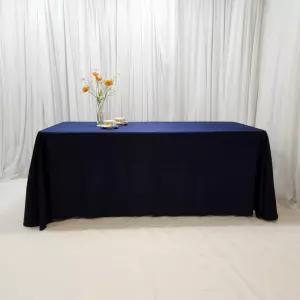 1장으로 덮는 광폭 식탁보 행사용테이블보 322x216cm 깔개 커버 덮개