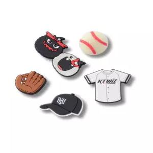 크록스 KBO KT 위즈 지비츠 참 5개 세트 10019725 6226697