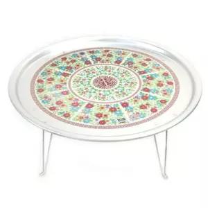 양은 밥상 찻상 다과상 원형 밥상 레트로 밥상 58cm [BRR97928]