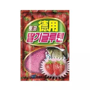 토코 딸기 글루텐덕용 떡밥 어분 집어제 미끼 붕어