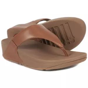 fitflop 핏플랍 루루 레더 토포스트 라이트탄 여성 쪼리 I88-592