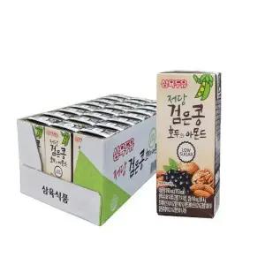 [삼육두유]삼육 저당 검은콩 호두와아몬드 두유 190mlx96입