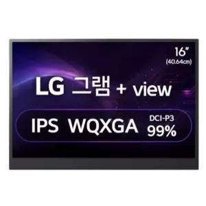 LG전자 WQXGA 그램 +View 모니터, 40cm, 16MR70