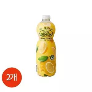 CL 돈시몬 착즙 스퀴즈드 레몬주스 1L x 2개