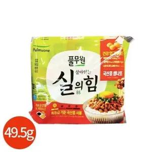 풀무원 실의 힘 국산콩 생나또 49.5g x 8개 (42608810)