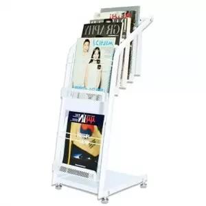 ( )삼화 카다로그 스탠드 잡지 책꽂이 거치대 1열 6단 A4