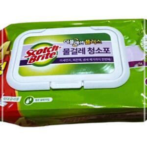 3M 더블액션 물걸레청소포 표준형20매입 깔끔한 살림템 밀대걸레 올터치