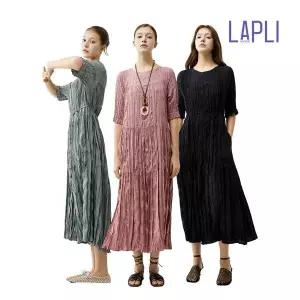 라플리 26SS 핸드크리즈 플리츠 원피스 [런칭 가격 99,900원]