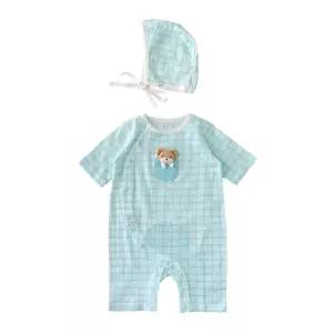 MINKMUI 쁘띠뮤뮤체크SET우주복 (36370-041-04) 1013106