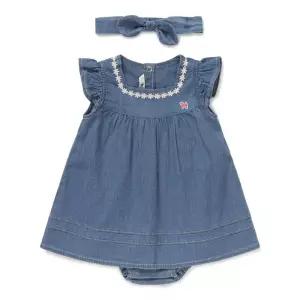 BLUEDOG BABY 데님 원피스형 바디수트 (46313-604-02) 1013019