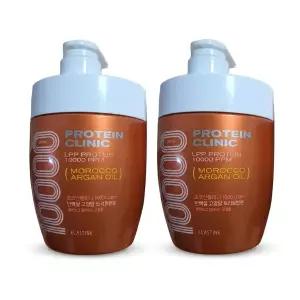 엘라스틴 프로틴클리닉 고영양 트리트먼트 700ml x 2개
